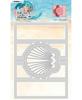 Studio Light Take me to the Ocean Snijmal Shell Card Shape (SL-TO-CD231) Studio Light Take me to the Ocean Snijmal Shell Card Shape (SL-TO-CD231)