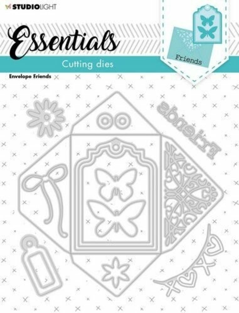 Studio Light Essentials Snijmal Envelope Friends (SL-ES-CD238) Studio Light Essentials Snijmal Envelope Friends (SL-ES-CD238)
