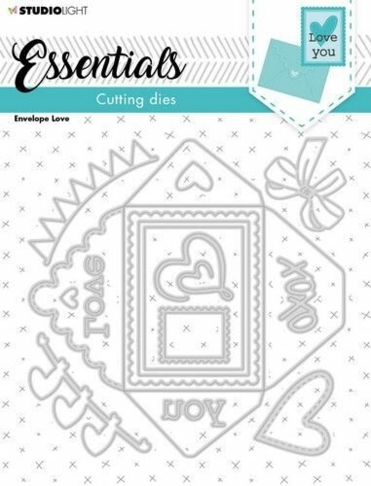 Studio Light Essentials Snijmal Envelope Love (SL-ES-CD239) Studio Light Essentials Snijmal Envelope Love (SL-ES-CD239)