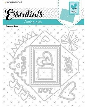 Studio Light Essentials Snijmal Envelope Love (SL-ES-CD239)* Studio Light Essentials Snijmal Envelope Love (SL-ES-CD239)*