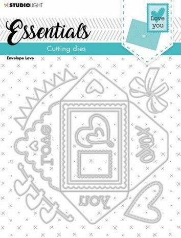 Studio Light Essentials Snijmal Envelope Love (SL-ES-CD239) Studio Light Essentials Snijmal Envelope Love (SL-ES-CD239)