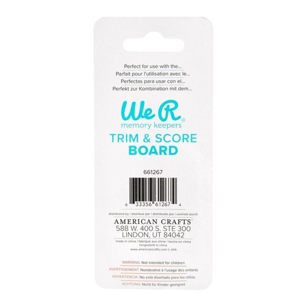 We R Memory Keepers Trim and Score Board Replacement Blades (661267) We R Memory Keepers Trim and Score Board Replacement Blades (661267)