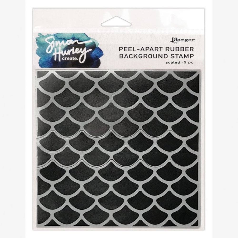 Simon Hurley Create Scaled Background Cling Stamps (HUR78760) Simon Hurley Create Scaled Background Cling Stamps (HUR78760)