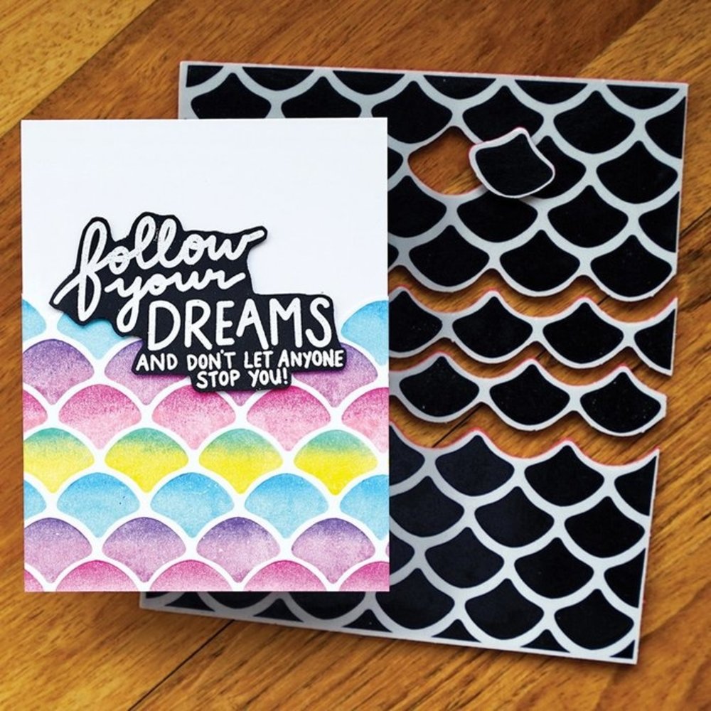 Simon Hurley Create Scaled Background Cling Stamps (HUR78760) Simon Hurley Create Scaled Background Cling Stamps (HUR78760)