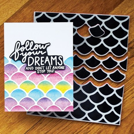 Simon Hurley Create Scaled Background Cling Stamps (HUR78760) Simon Hurley Create Scaled Background Cling Stamps (HUR78760)