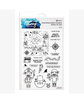 Simon Hurley Create Pirate Party Clear Stamps (HUR78784) Simon Hurley Create Pirate Party Clear Stamps (HUR78784)