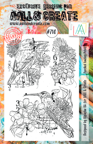 AALL and Create Clear Stamp Set A5 Perched Among Petals (AALL-TP-710) AALL and Create Clear Stamp Set A5 Perched Among Petals (AALL-TP-710)