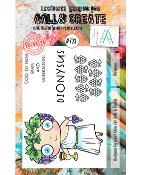 AALL and Create Clear Stamp Set A7 Dionysus (AALL-TP-723)*