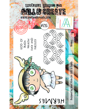 AALL and Create Clear Stamp Set A7 Hermes (AALL-TP-725)*