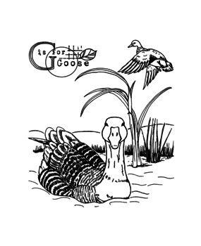 Crafty Individuals G is for Goose Unmounted Rubber Stamps (CI-603) Crafty Individuals G is for Goose Unmounted Rubber Stamps (CI-603)