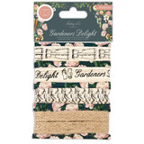 Craft Consortium Gardeners Delight Lace Ribbons (CCRBN002)*