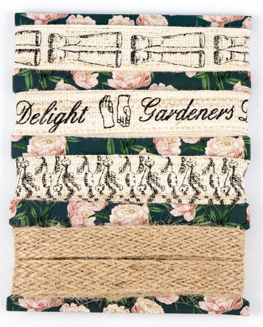 Craft Consortium Gardeners Delight Lace Ribbons (CCRBN002) Craft Consortium Gardeners Delight Lace Ribbons (CCRBN002)