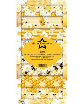 Paper Favourites Bees Slimline Paper Pack (PFS056) Paper Favourites Bees Slimline Paper Pack (PFS056)