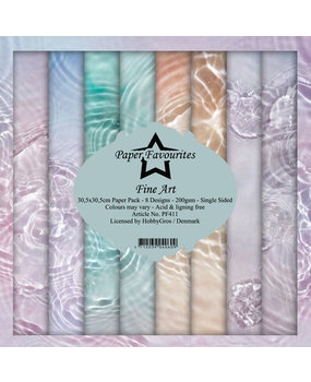 Paper Favourites Fine Art 12x12 Inch Paper Pack (PF411) Paper Favourites Fine Art 12x12 Inch Paper Pack (PF411)
