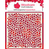 Woodware Pebble Dash Masking Stencil (FRST059)