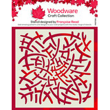 Woodware Tangled Masking Stencil (FRST061)