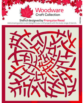 Woodware Tangled Masking Stencil (FRST061)