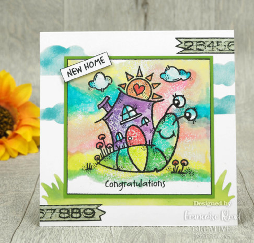 Woodware Grass & Clouds Masking Stencil (FRST063) Woodware Grass & Clouds Masking Stencil (FRST063)