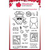 Woodware Owl Post Clear Stamps (FRB002)