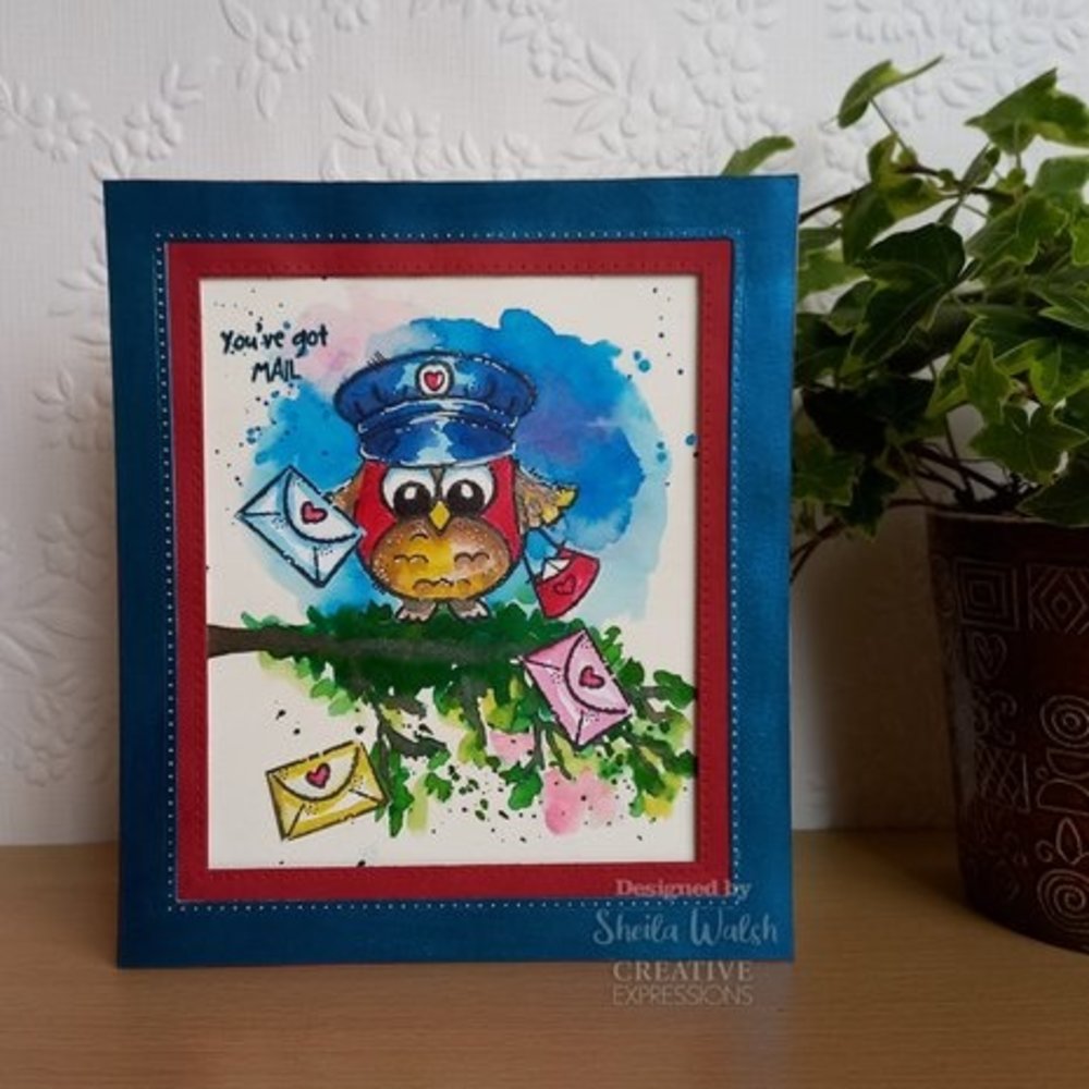 Woodware Owl Post Clear Stamps (FRB002) Woodware Owl Post Clear Stamps (FRB002)