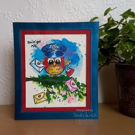 Woodware Owl Post Clear Stamps (FRB002) Woodware Owl Post Clear Stamps (FRB002)