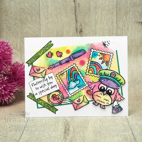 Woodware Owl Post Clear Stamps (FRB002) Woodware Owl Post Clear Stamps (FRB002)