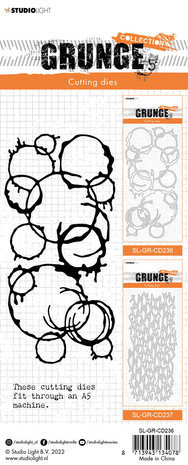Studio Light Grunge Snijmal Coffee Circles (SL-GR-CD236)