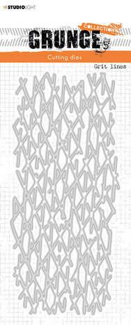 Studio Light Grunge Snijmal Grit Lines (SL-GR-CD237) Studio Light Grunge Snijmal Grit Lines (SL-GR-CD237)