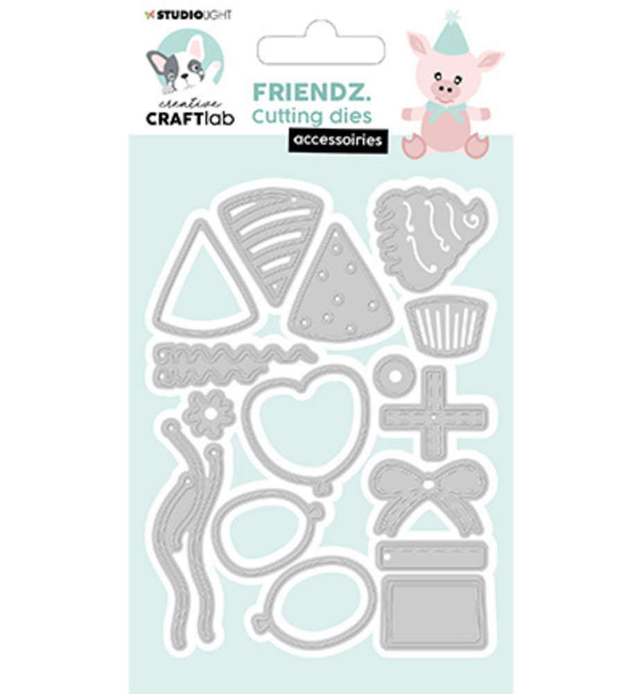 Creative Craftlab Friendz Dies Festive Piggy Accessories (CCL-FR-CD272) Creative Craftlab Friendz Dies Festive Piggy Accessories (CCL-FR-CD272)