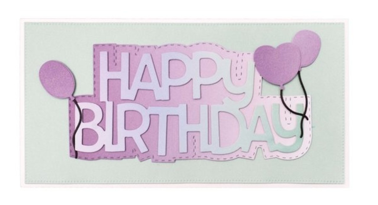 Creative Craftlab Essentials Dies Wordz XL Happy Birthday (CCL-ES-CD267) Creative Craftlab Essentials Dies Wordz XL Happy Birthday (CCL-ES-CD267)