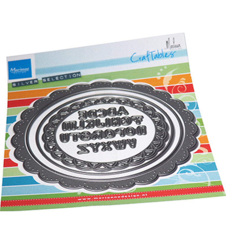 Marianne Design Craftable Basic Circles by Marleen (CR1597)