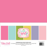 Echo Park All About A Girl 12x12 Inch Coordinating Solids Paper Pack (AAG282015)*