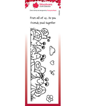 Woodware The Snail Family Clear Stamps (FRS419) Woodware The Snail Family Clear Stamps (FRS419)