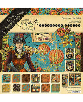 Graphic 45 Steampunk Spells 12x12 Inch Deluxe Collector's Edition (4502478) Graphic 45 Steampunk Spells 12x12 Inch Deluxe Collector's Edition (4502478)