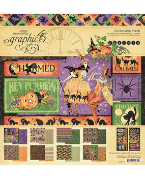 Graphic 45 Charmed 12x12 Inch Collection Pack (4502470) Graphic 45 Charmed 12x12 Inch Collection Pack (4502470)