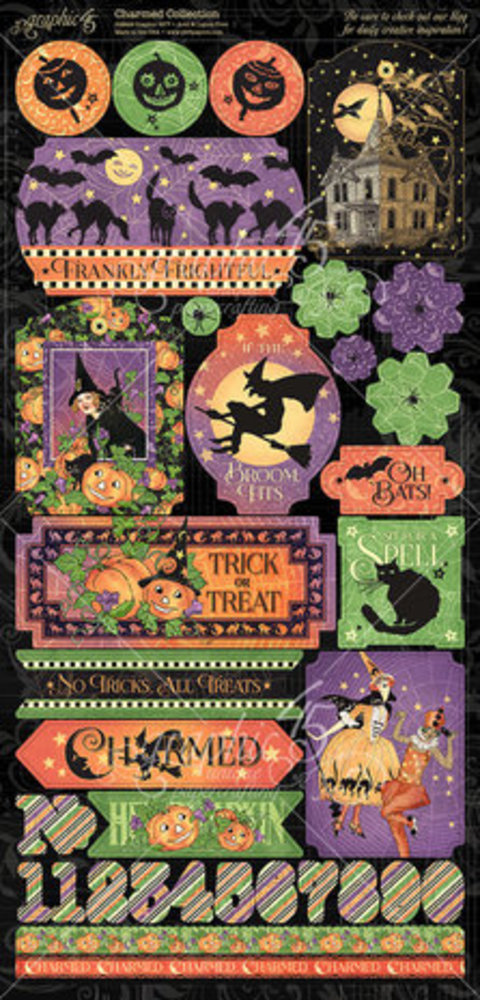 Graphic 45 Charmed 12x12 Inch Collection Pack (4502470) Graphic 45 Charmed 12x12 Inch Collection Pack (4502470)