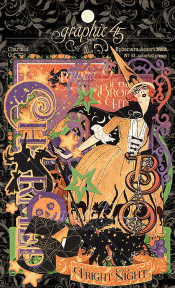 Graphic 45 Charmed Die-cut Assortment (4502475) Graphic 45 Charmed Die-cut Assortment (4502475)