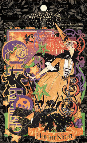 Graphic 45 Charmed Die-cut Assortment (4502475) Graphic 45 Charmed Die-cut Assortment (4502475)