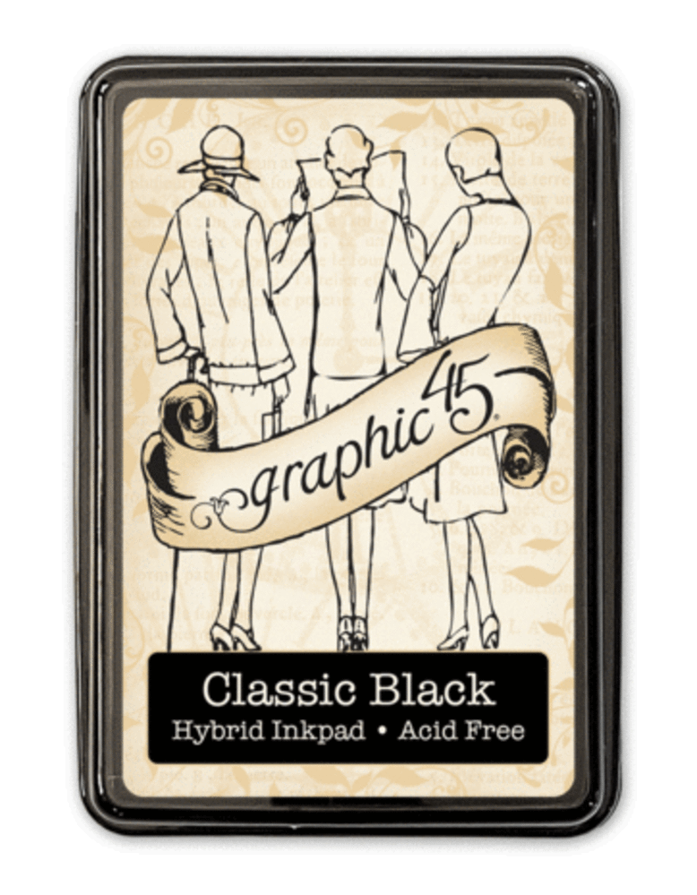 Graphic 45 Hybrid Inkpad Classic Black (4502395)