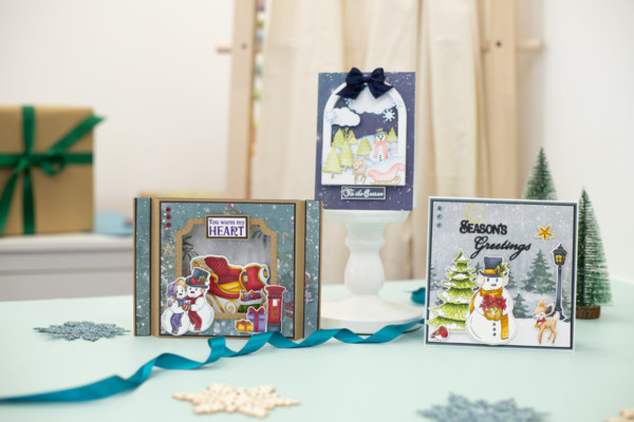 Crafter's Companion Vintage Snowman 12x12 Inch Paper Pad (VINSN-PAD12) Crafter's Companion Vintage Snowman 12x12 Inch Paper Pad (VINSN-PAD12)