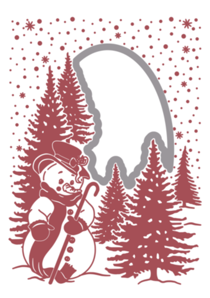 Crafter's Companion Vintage Snowman Wintry Scene 5x7 Inch Cut & Emboss Folder (VINSN-CEF5-WISCEN) Crafter's Companion Vintage Snowman Wintry Scene 5x7 Inch Cut & Emboss Folder (VINSN-CEF5-WISCEN)