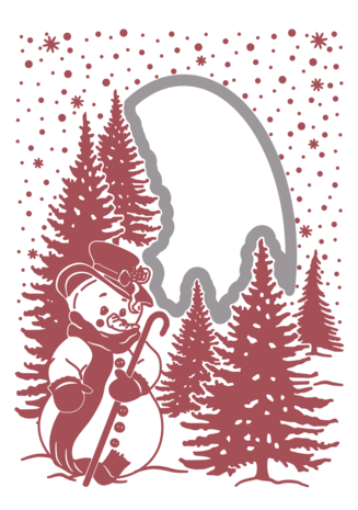 Crafter's Companion Vintage Snowman Wintry Scene 5x7 Inch Cut & Emboss Folder (VINSN-CEF5-WISCEN) Crafter's Companion Vintage Snowman Wintry Scene 5x7 Inch Cut & Emboss Folder (VINSN-CEF5-WISCEN)
