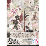 Ciao Bella Papercrafting Cygne Noir A4 Creative Pad (CBCL055)