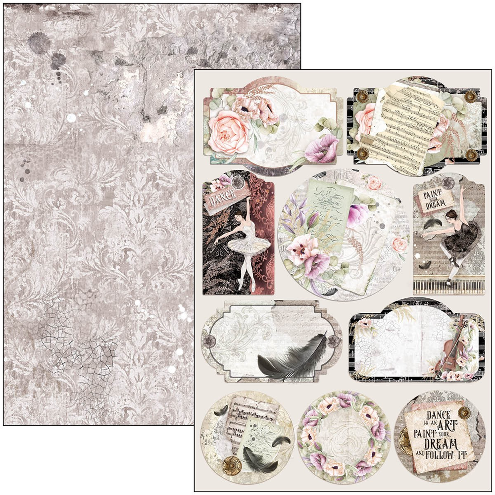 Ciao Bella Papercrafting Cygne Noir A4 Creative Pad (CBCL055) Ciao Bella Papercrafting Cygne Noir A4 Creative Pad (CBCL055)