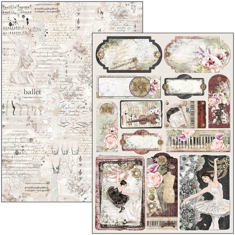 Ciao Bella Papercrafting Cygne Noir A4 Creative Pad (CBCL055) Ciao Bella Papercrafting Cygne Noir A4 Creative Pad (CBCL055)