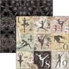 Ciao Bella Papercrafting Cygne Noir 12x12 Inch Patterns Pad (CBT055) Ciao Bella Papercrafting Cygne Noir 12x12 Inch Patterns Pad (CBT055)