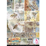 Ciao Bella Papercrafting Engine of the Future A4 Creative Pad (CBCL054)