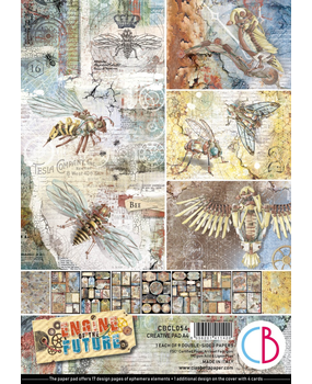 Ciao Bella Papercrafting Engine of the Future A4 Creative Pad (CBCL054) Ciao Bella Papercrafting Engine of the Future A4 Creative Pad (CBCL054)
