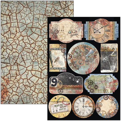 Ciao Bella Papercrafting Engine of the Future A4 Creative Pad (CBCL054)