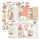 ScrapBoys Kitchen Stories 12x12 Inch Paper Set (KIST-08)